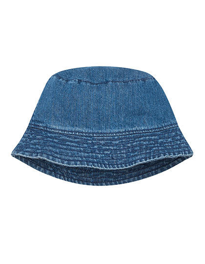 Adults Denim Bucket Hat - Jeansblau
