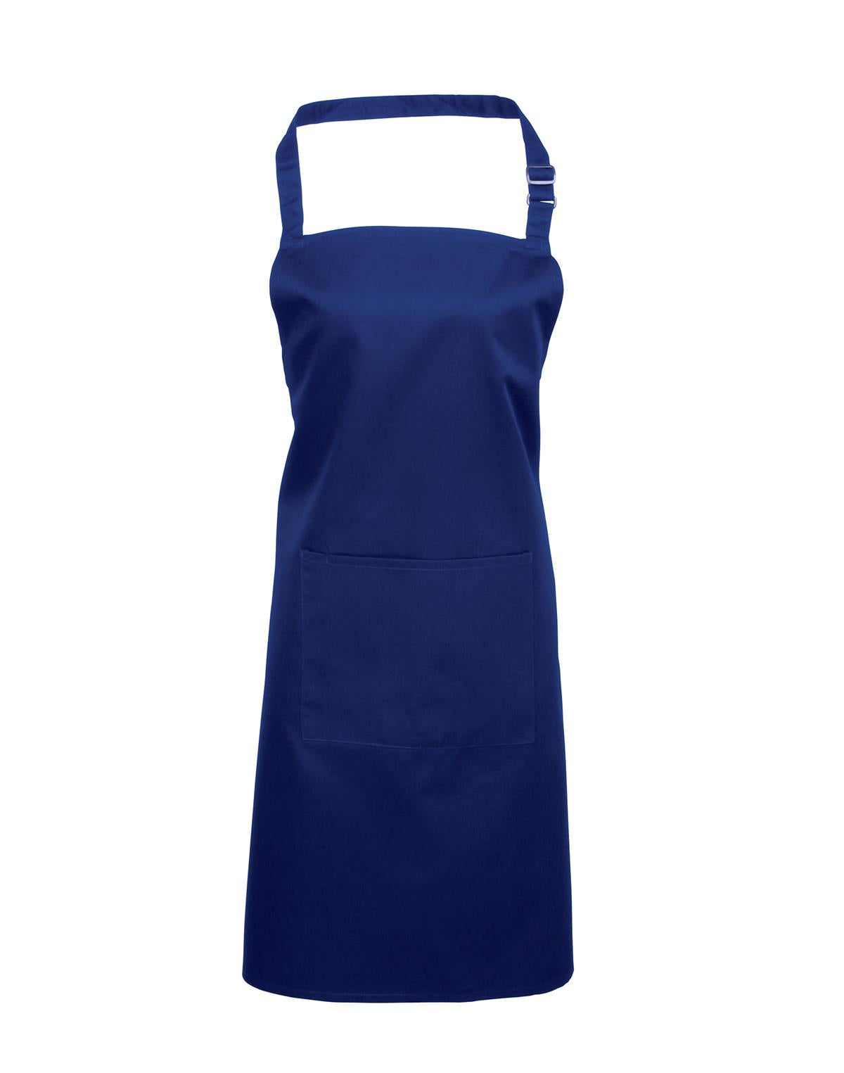 Latzschürze mit Tasche – Premier Colours Collection - Königsblau