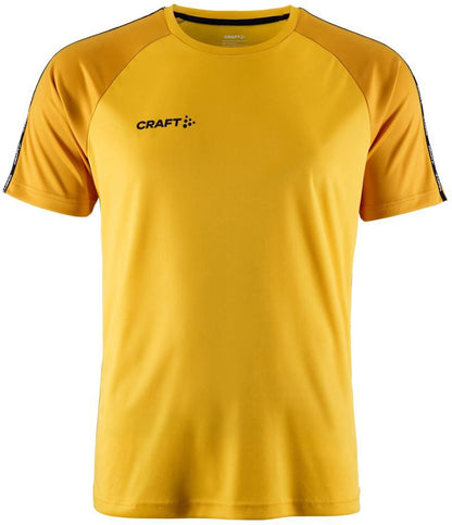 Fußballtrikot Kontrast Herren – Craft Squad Go Contrast Jersey – Gelb/Gold