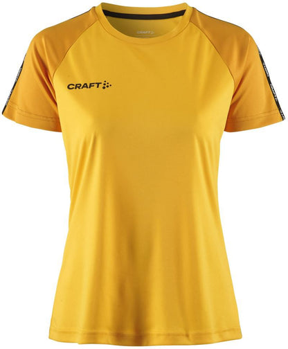 Fußballtrikot Kontrast Damen – Craft Squad Go Contrast Jersey – Gelb/Gold