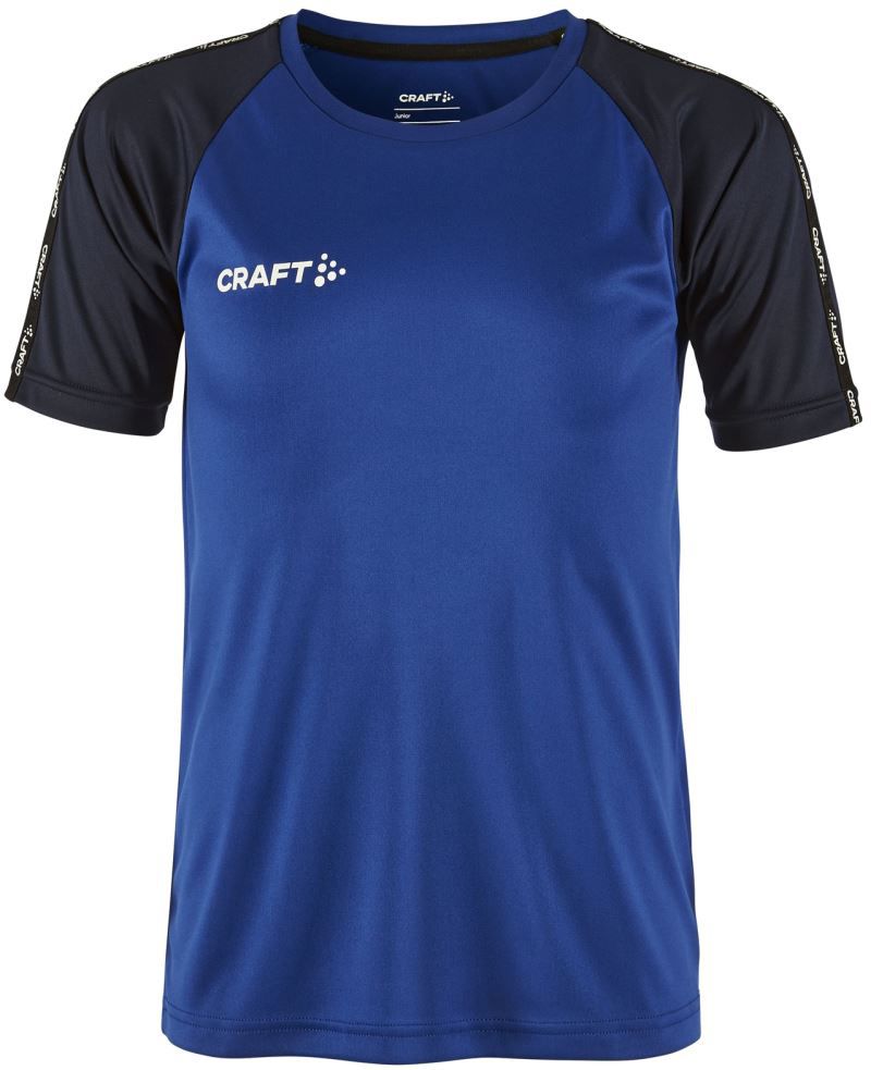 Fußballtrikot Kontrast Kinder – Craft Squad Go Contrast Jersey – Kobaltblau/Navy
