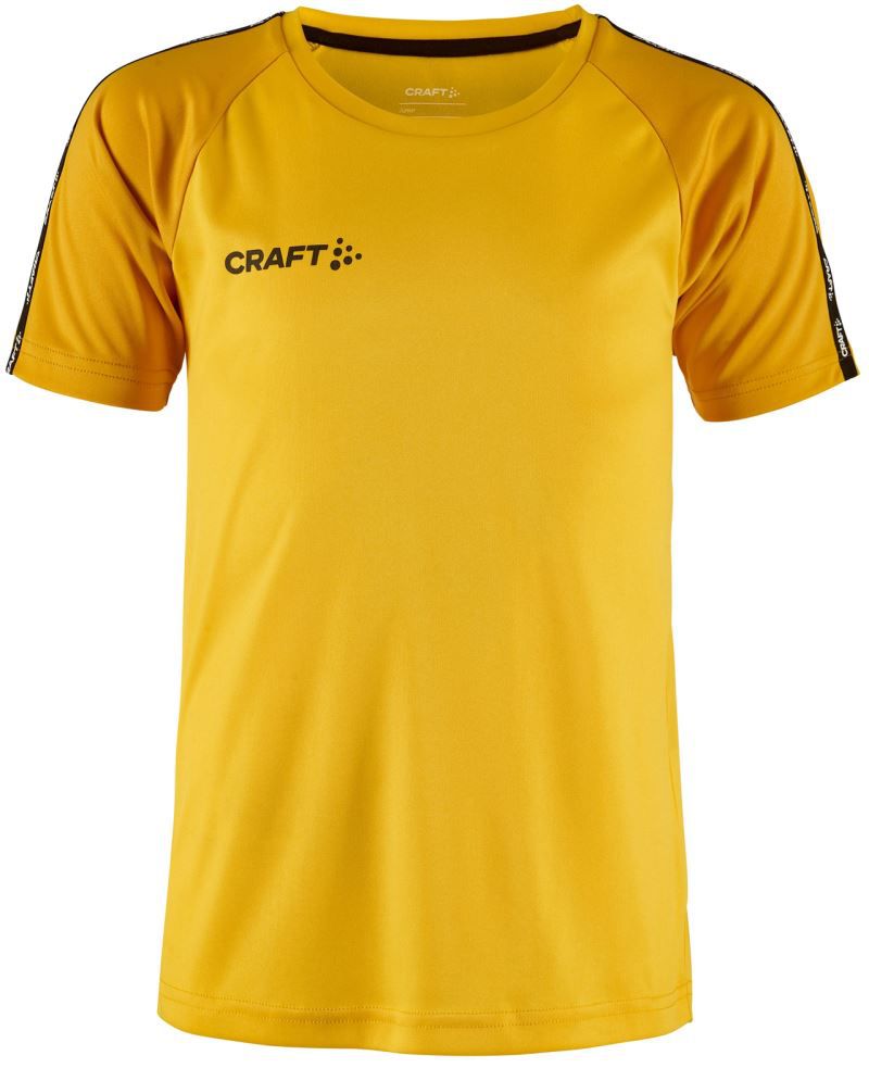 Fußballtrikot Kontrast Kinder – Craft Squad Go Contrast Jersey – Gelb/Gold