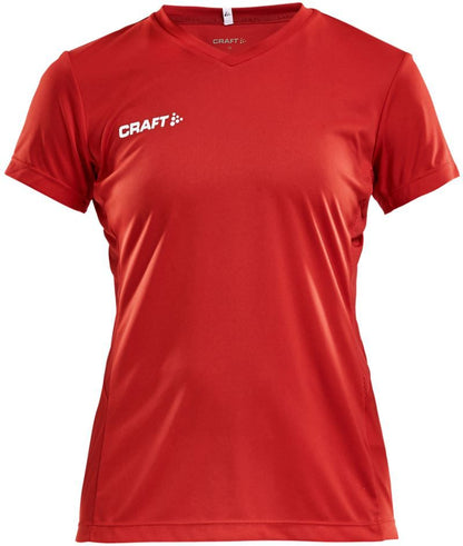 Fußballtrikot Damen – Craft Squad Go Jersey Solid – Rot