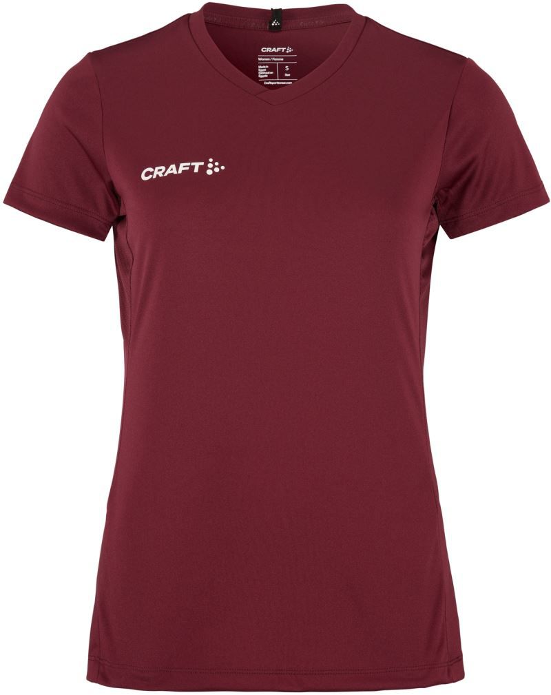 Fußballtrikot Damen – Craft Squad Go Jersey Solid – Bordeaux