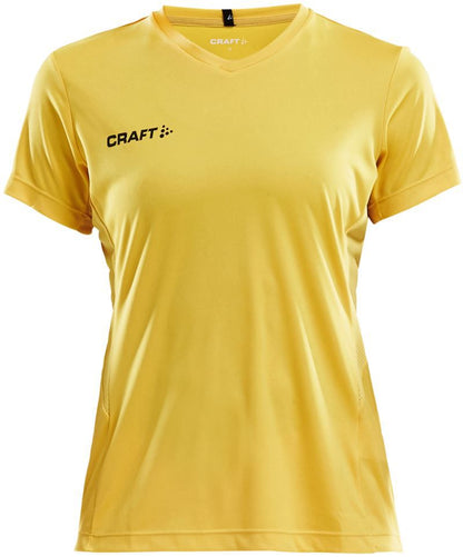 Fußballtrikot Damen – Craft Squad Go Jersey Solid – Gelb