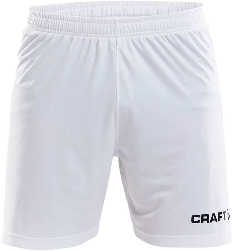 Fußballshorts Herren – Craft Squad Go Short Solid – Weiß