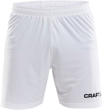 Fußballshorts Herren – Craft Squad Go Short Solid – Weiß