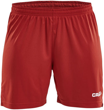 Fußballshorts Damen – Craft Squad Go Short Solid – Rot