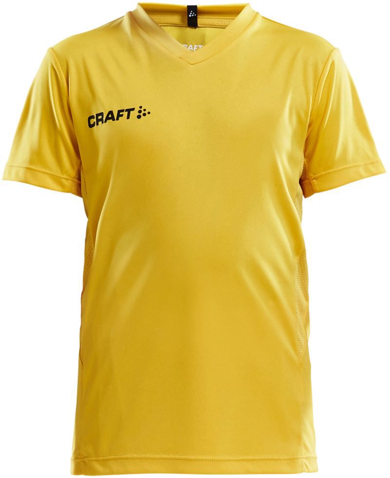 Fußballtrikot Kinder – Craft Squad Go Jersey Solid – Gelb