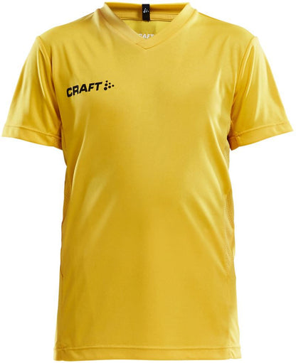 Fußballtrikot Kinder – Craft Squad Go Jersey Solid – Gelb