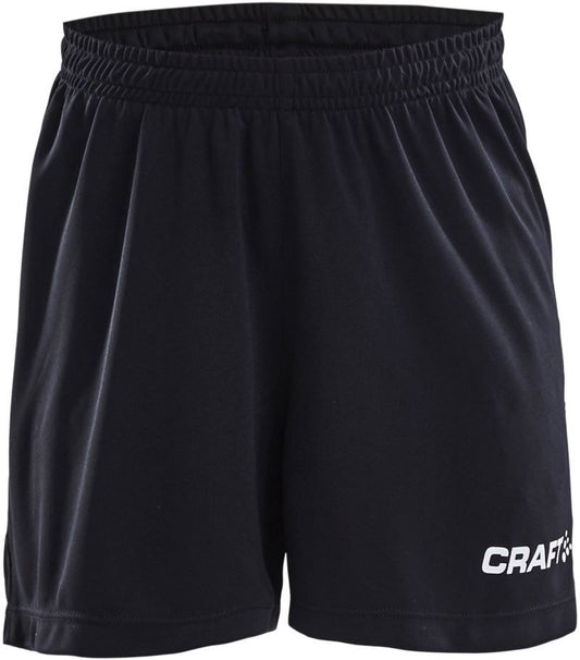 Fußballshorts Kinder – Craft Squad Go Short Solid – Schwarz