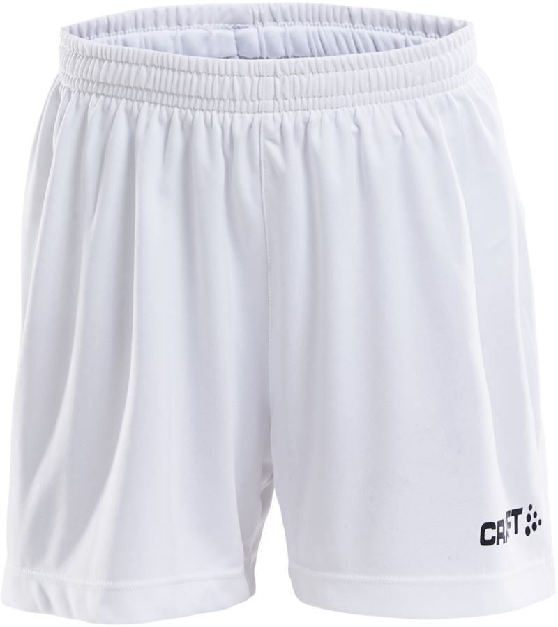 Fußballshorts Kinder – Craft Squad Go Short Solid – Weiß