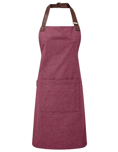 Annex Oxford Bib Apron-Burgund