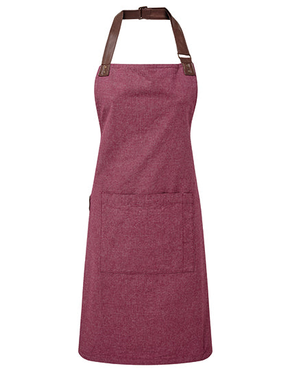 Annex Oxford Bib Apron-Burgund