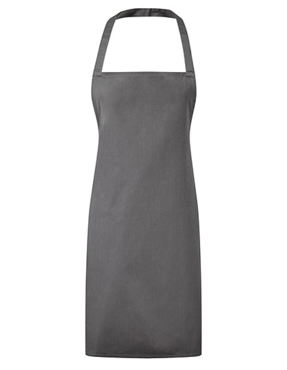 Essential Bib Apron-Dunkelgrau