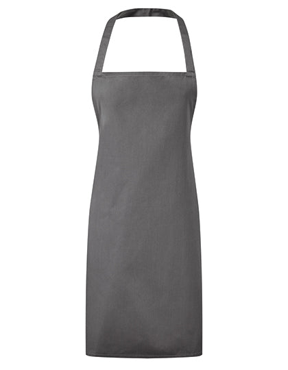 Essential Bib Apron-Dunkelgrau