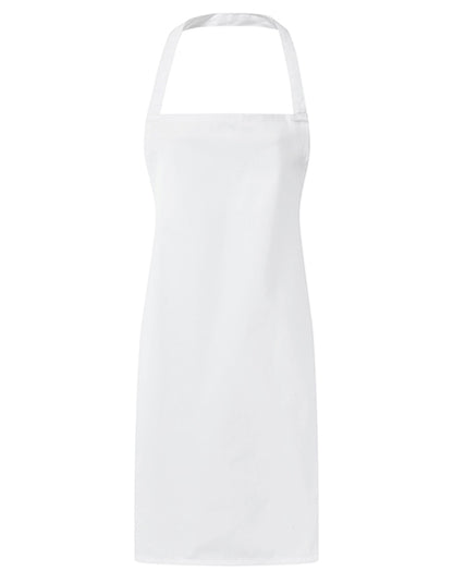 Essential Bib Apron-Weiß