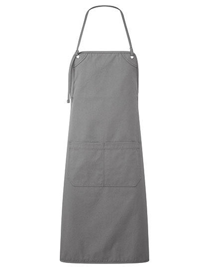 Artisan´s Choice Double Pocket Canvas Apron-Dunkelgrau