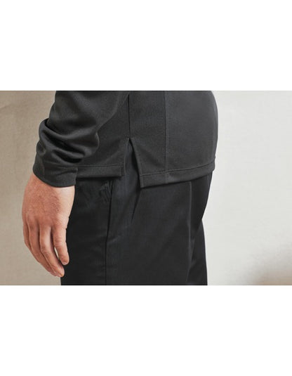 Essential ´Coolchecker®´ Chefs Shirt - Long Sleeve - Schwarz