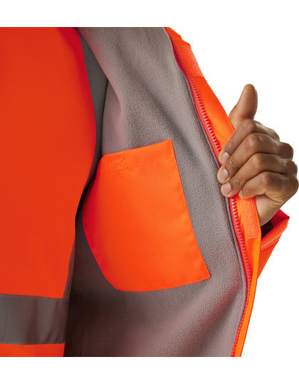 Pro Contract Hi-Vis Dover Jacket - Orange