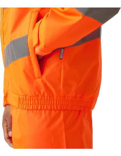 Pro Contract Hi-Vis Dover Jacket - Orange