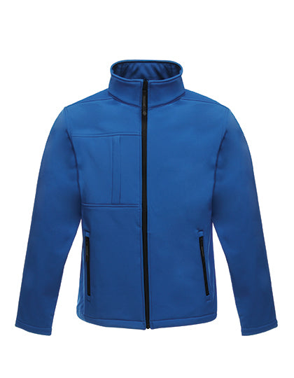 Men´s Softshell Jacket - Octagon II - Oxford-Blau - Schwarz