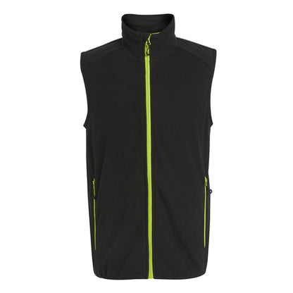 Navigate Fleece Bodywarmer - Kalk - Schwarz