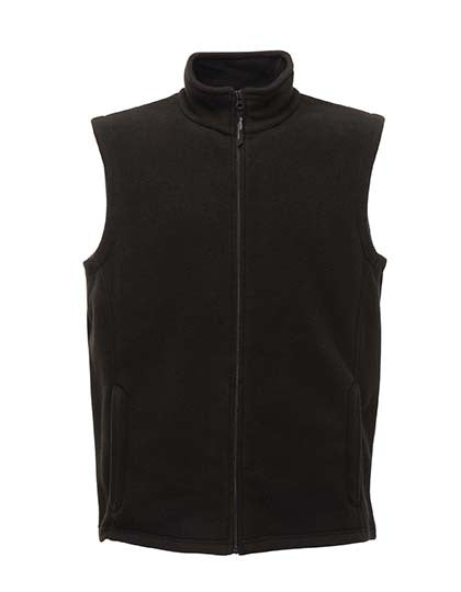 Micro Fleece Bodywarmer - Schwarz