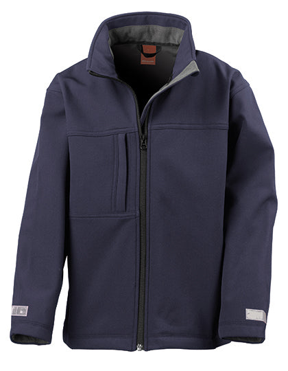 Junior Classic Soft Shell Jacket - Marine