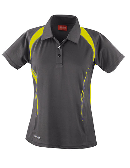 Men´s Team Spirit Polo - Grau -  Kalk