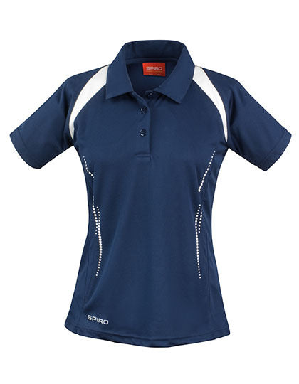 Women´s Team Spirit Polo -Marine  - Weiss