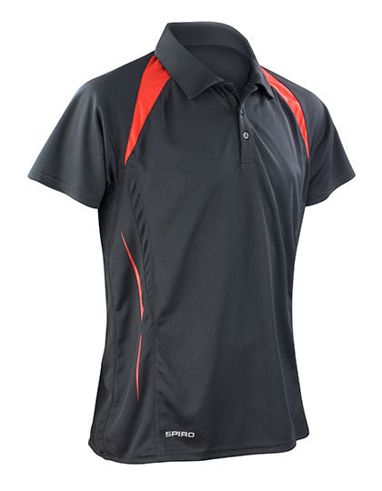 Men´s Team Spirit Polo - Weiss - Schwarz
