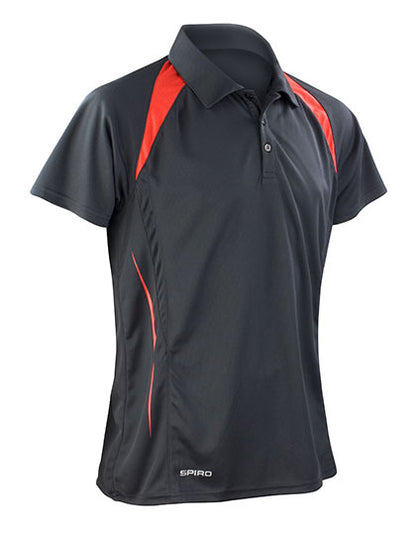 Men´s Team Spirit Polo - Weiss - Schwarz