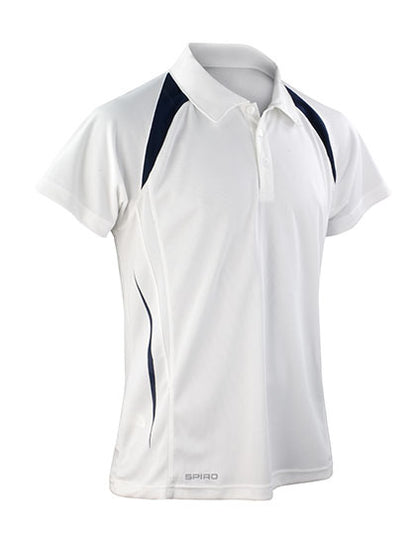 Men´s Team Spirit Polo - Weiss- Marine
