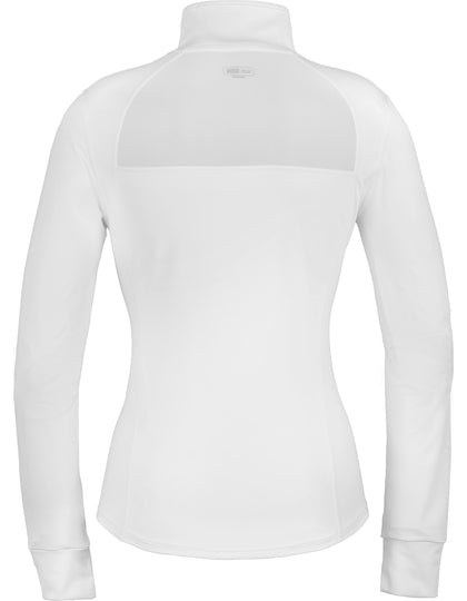 Recycled Womens Fitness Jacket - Weiss