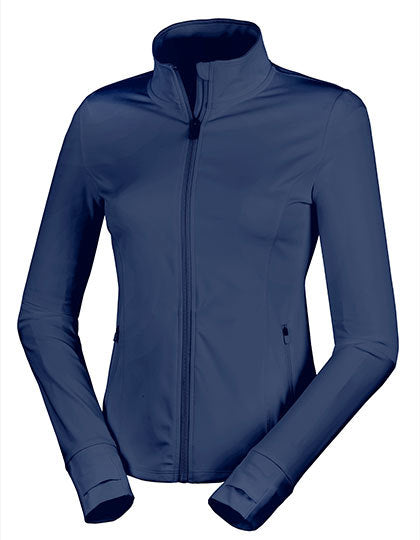 Recycled Womens Fitness Jacket - Marine