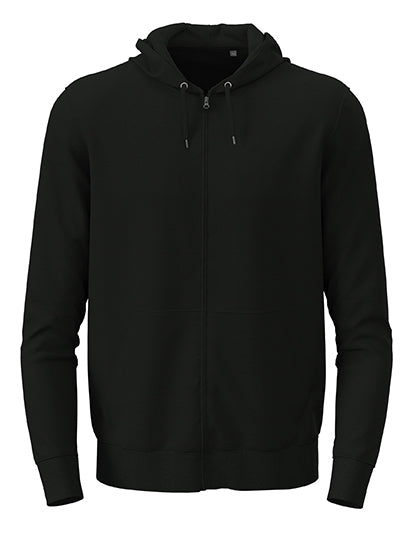 Classic Zip Hoodie - Schwarzer Opal