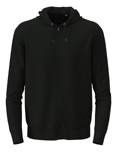 Classic Zip Hoodie - Schwarzer Opal