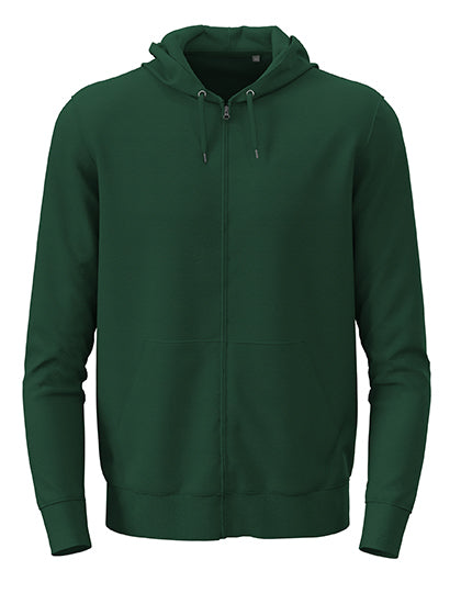 Classic Zip Hoodie - Flaschengrün