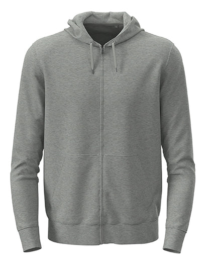 Classic Zip Hoodie - Graues Heidekraut