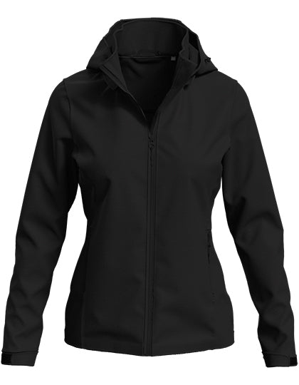 Lux Softshell Jacket Women - Schwarzer Opal