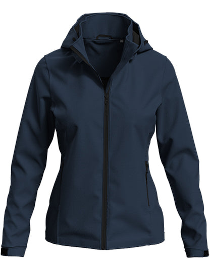Lux Softshell Jacket Women - Blaue Mitternacht