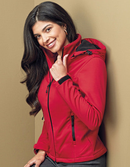 Lux Softshell Jacket Women - Scharlachrot