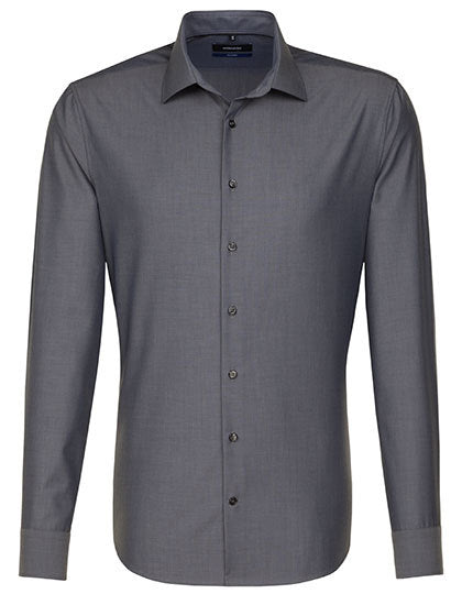 Men´s Shirt Shaped Fit Long Sleeve-Anthrazit