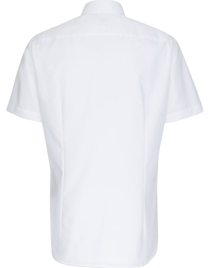 Men´s Shirt Shaped Fit Short Sleeve-Weiß
