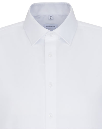 Men´s Shirt Shaped Fit Short Sleeve-Weiß