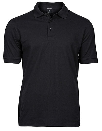 Men´s Luxury Stretch Polo - Schwarz