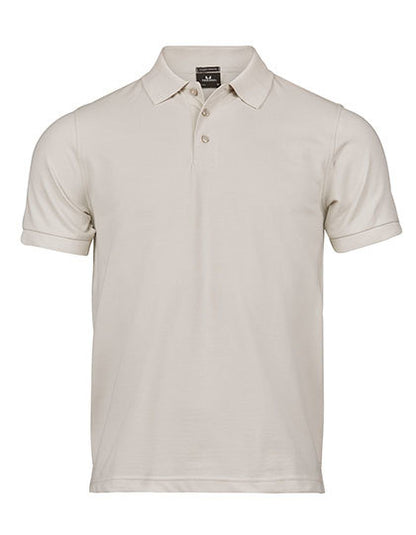 Men´s Luxury Stretch Polo - Zement