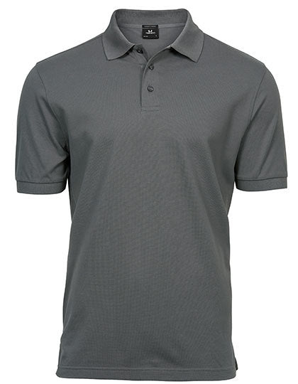 Men´s Luxury Stretch Polo - Pulvergrau