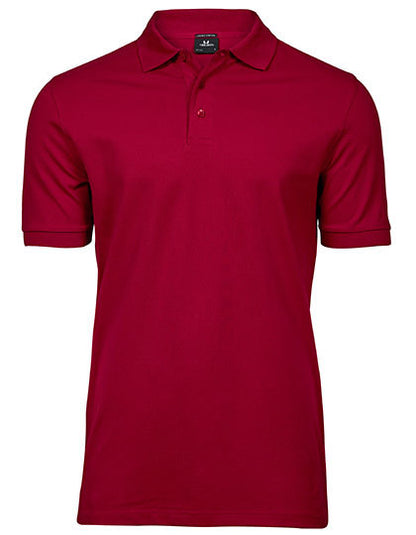 Men´s Luxury Stretch Polo -  Rot